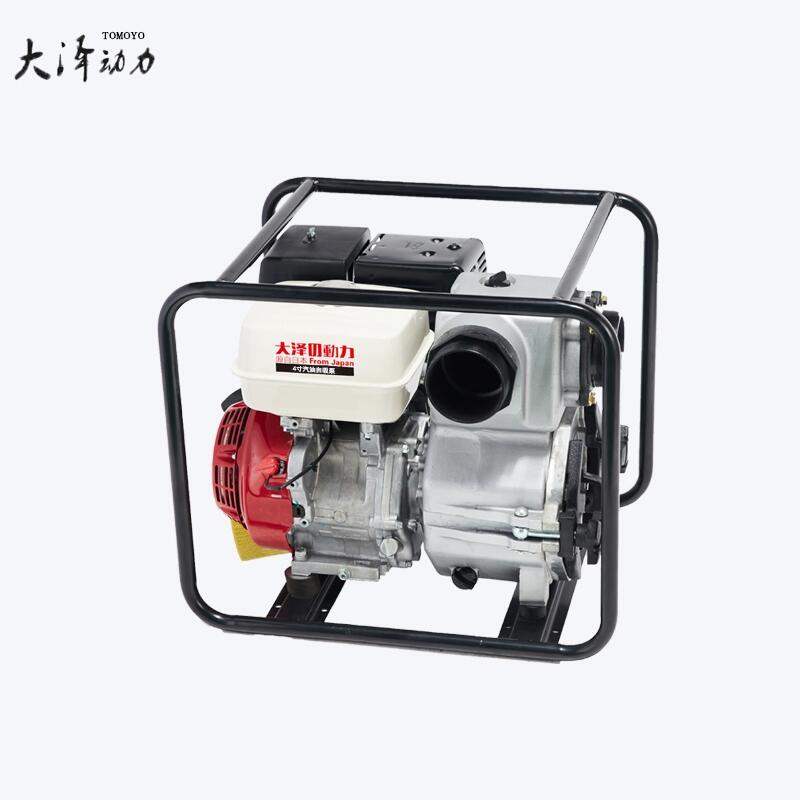 低溫預(yù)熱4寸汽油水泵 大澤動(dòng)力TOTO40EW尺寸小