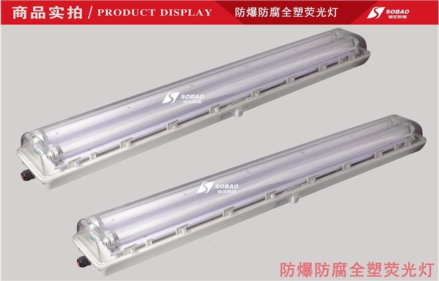 BYS防爆防腐全塑熒光燈?1x40w/2x40w可加應(yīng)急