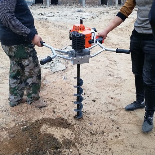 大棚立柱打樁機(jī) 便攜式手提挖坑機(jī)