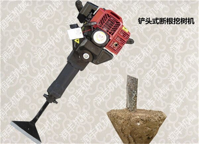 新款 鏟頭式挖樹機 移栽樹苗挖樹機 鏈條式挖樹機價格