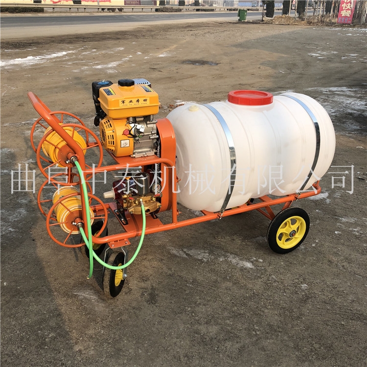 汽油式打藥機 大棚菜園高壓噴霧器 自走式三輪噴霧器