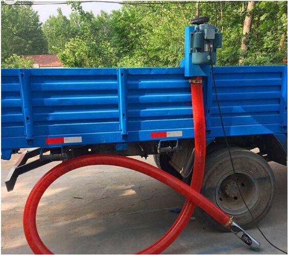 家用小型糧食裝車(chē)吸糧機(jī) 車(chē)載便攜式抽糧機(jī) 錳鋼螺旋耐磨吸糧機(jī)