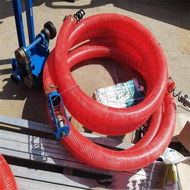支持定做吸糧機(jī) 加厚軟管抽糧機(jī) 車載便攜式錳鋼螺旋吸糧機(jī)