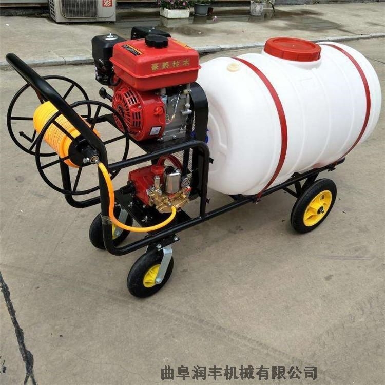 汽油高壓噴霧器 手推式四輪打藥機(jī) 殺蟲(chóng)消毒除塵噴藥機(jī)
