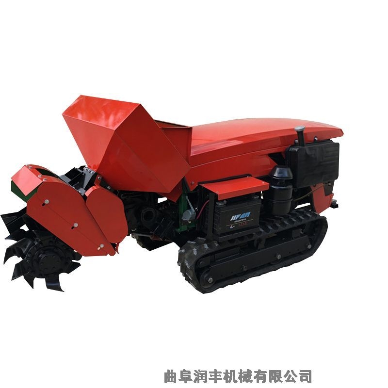 各種土質(zhì)履帶開溝機(jī) 自走式茶園施肥除草起壟機(jī) 旋耕回填機(jī)