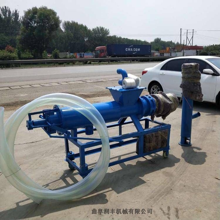 前郭爾縣糞便處理器 大產(chǎn)量脫水機(jī) 潤(rùn)豐污糞擠水機(jī)