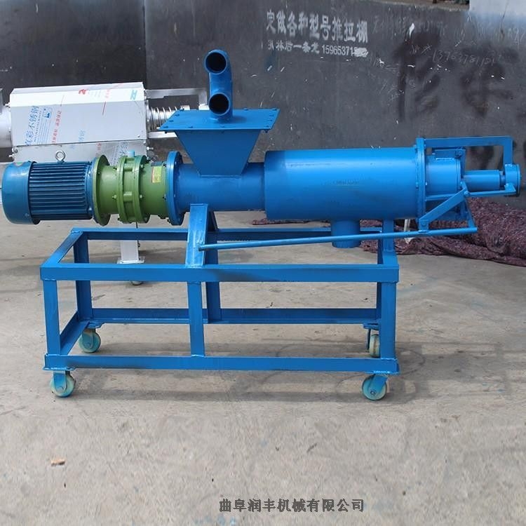 沾化縣糞便擠干機(jī) 大產(chǎn)量甩糞機(jī) 潤豐糞便擠干機(jī)