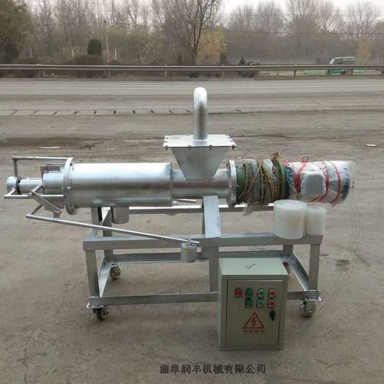 懷寧縣糞便處理器 大產(chǎn)量脫水機 潤豐大產(chǎn)量分離機
