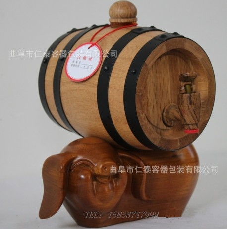 丹東小象小牛實木酒桶