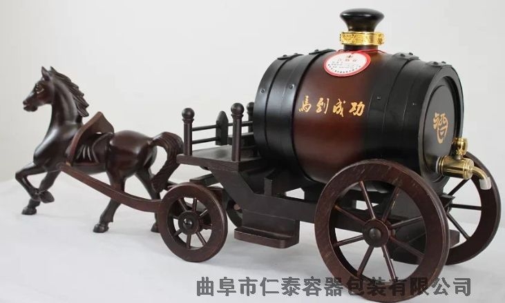 景德鎮(zhèn)馬拉車兩輪系列酒桶