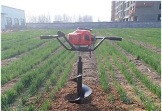 便攜式大棚立柱打眼機 手扶挖坑機 汽油立樁機壽命更長