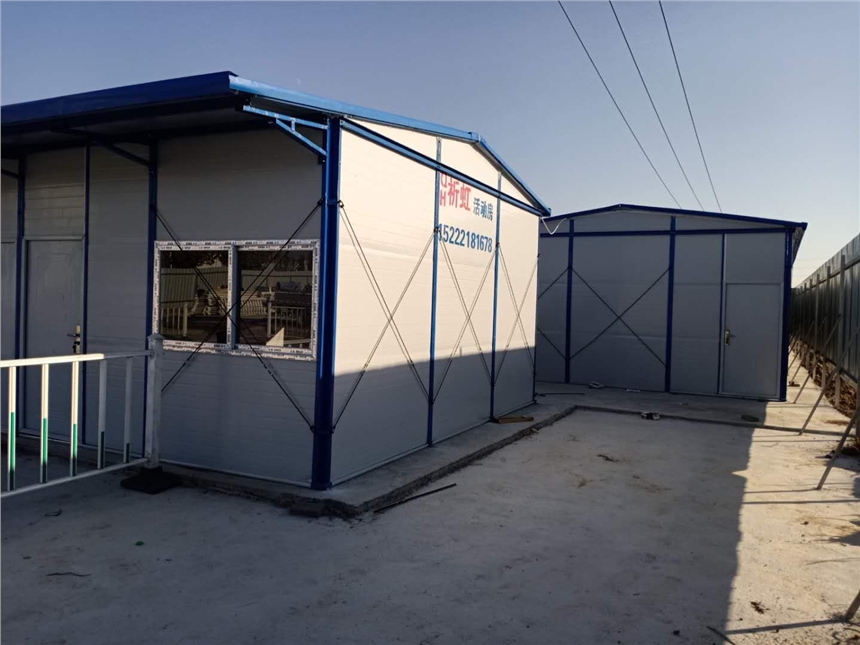 邯鄲市雙層巖棉彩鋼房 肥鄉(xiāng)縣打包箱活動房 廠家定制