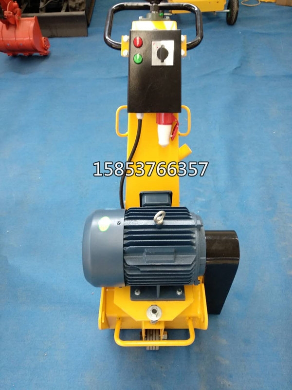 小型汽油動(dòng)力銑刨機(jī)路面拉毛機(jī)的工作深度