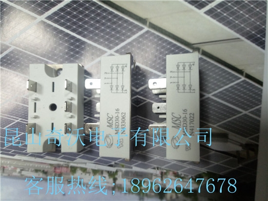 MSD50-16、MSD52-16進(jìn)口美高系列整流橋模塊