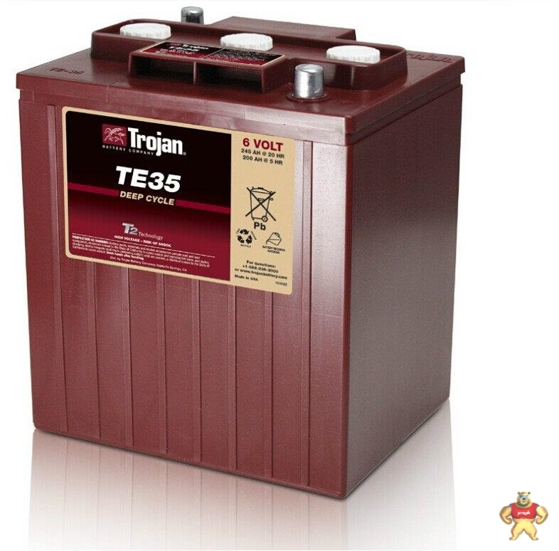邱健蓄電池TE35 規(guī)格6v245ah參數(shù)及報價