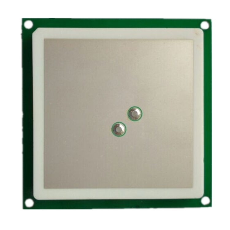 3dBi 雙饋點(diǎn) RF?ID圓極化陶瓷天線 T62705W