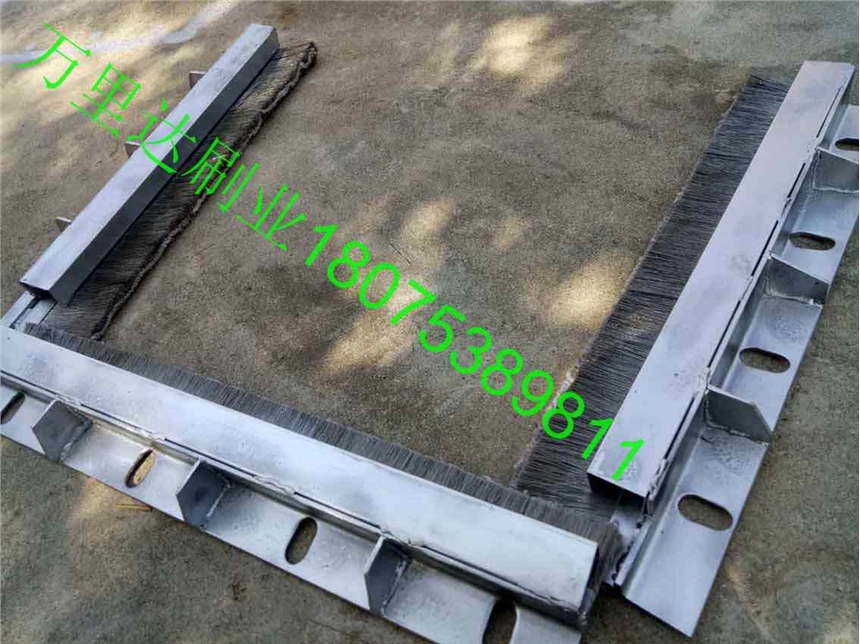 燒結(jié)環(huán)冷機三角梁密封鋼刷 軸端三角梁鋼刷式密封
