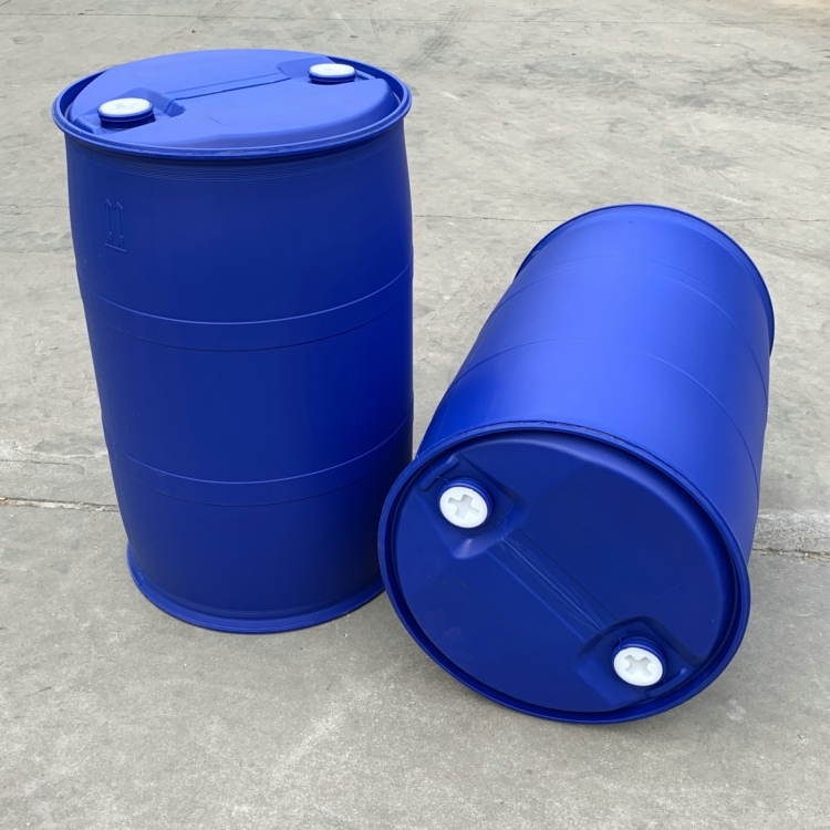 200升塑料桶藍(lán)色雙環(huán)200L塑料桶