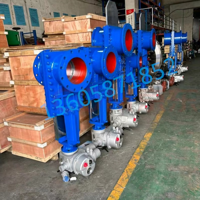 礦用ZSK43H手動(dòng)三片式耐磨礦漿閥電動(dòng)抗磨穿透式法蘭陶瓷礦漿閘閥