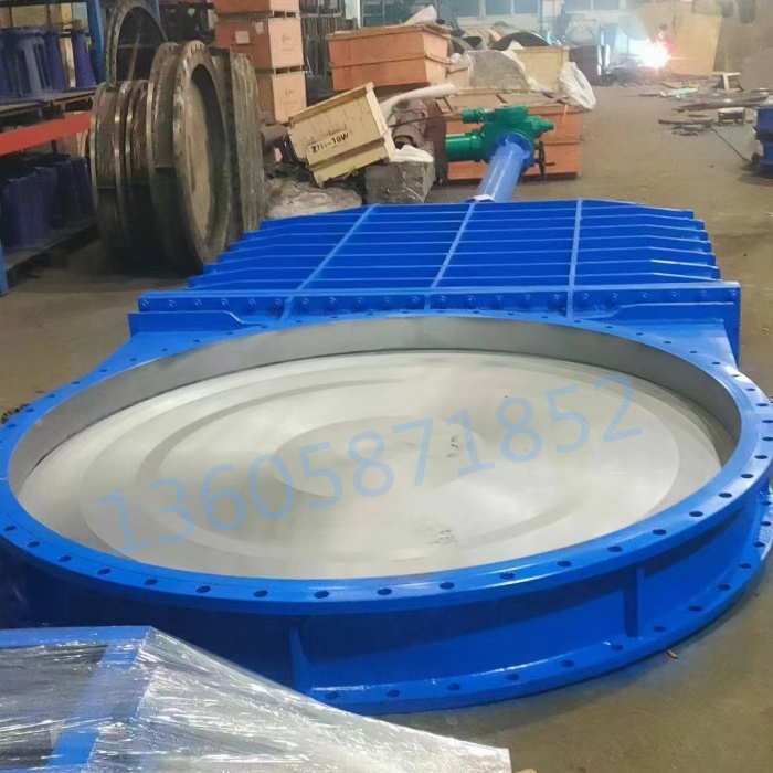 專(zhuān)業(yè)定制大口徑污水刀型閘閥 電動(dòng)傘齒輪暗桿刀型閘閥DN1200閥門(mén)