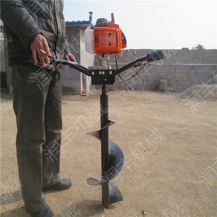 造林鉆孔機(jī) 汽油打洞機(jī) 新款地鉆機(jī)