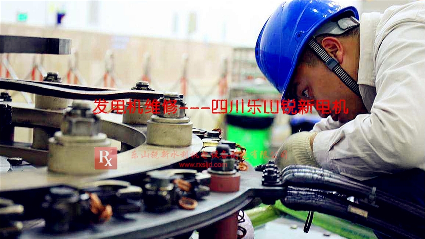 西昌水電站西昌水輪發(fā)電機(jī)維修找四川樂(lè)山銳新電機(jī)