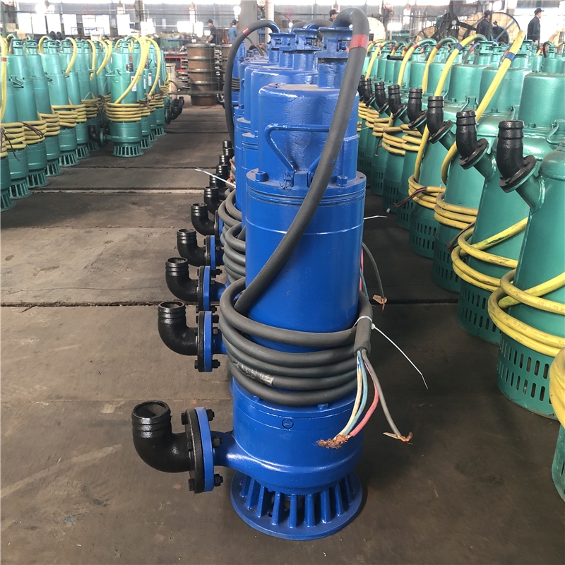 三相防爆潛水泵WQB12-50-5.5kw城市工業(yè)污水污物高揚程廠用排污泵