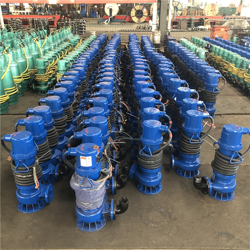 廠用潛水泵WQB15-22-2.2山東天然氣項目施工用整機(jī)防漏防爆排污泵