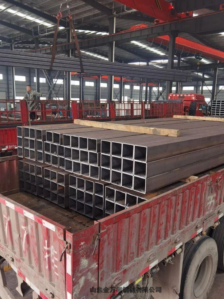 湖北Q345B方矩管無縫方管直角矩管建筑鋼結構和橋梁構造用管