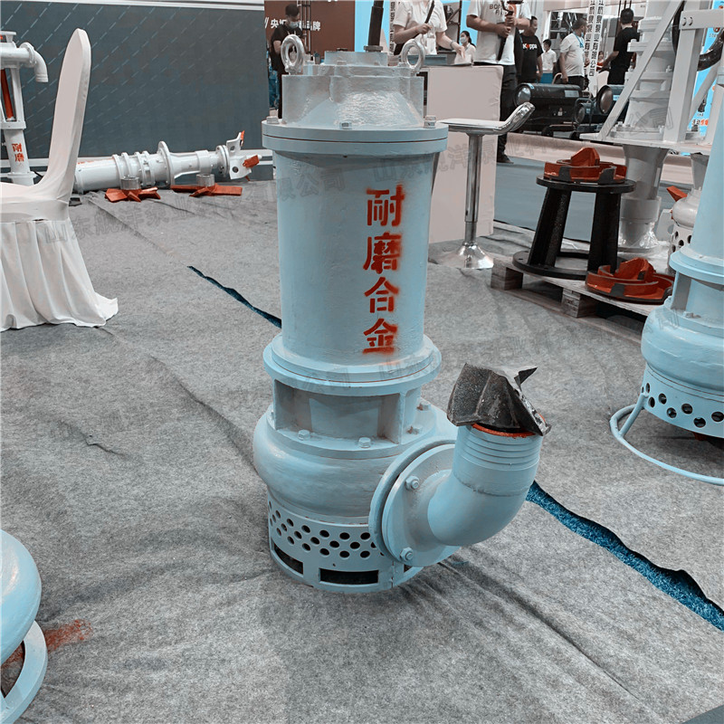 河道清淤加寬-挖機攪吸泥漿泵-自帶攪拌器