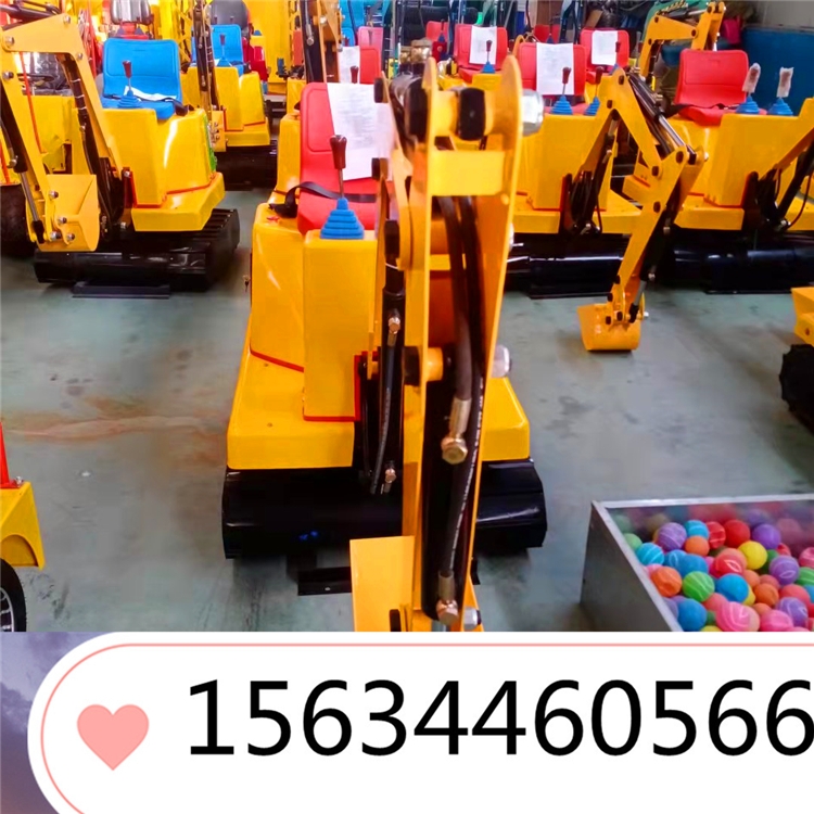 360度旋轉(zhuǎn)兒童挖掘機 小孩室內(nèi)外兒童工程玩具挖土機 微型游樂設(shè)備廠家