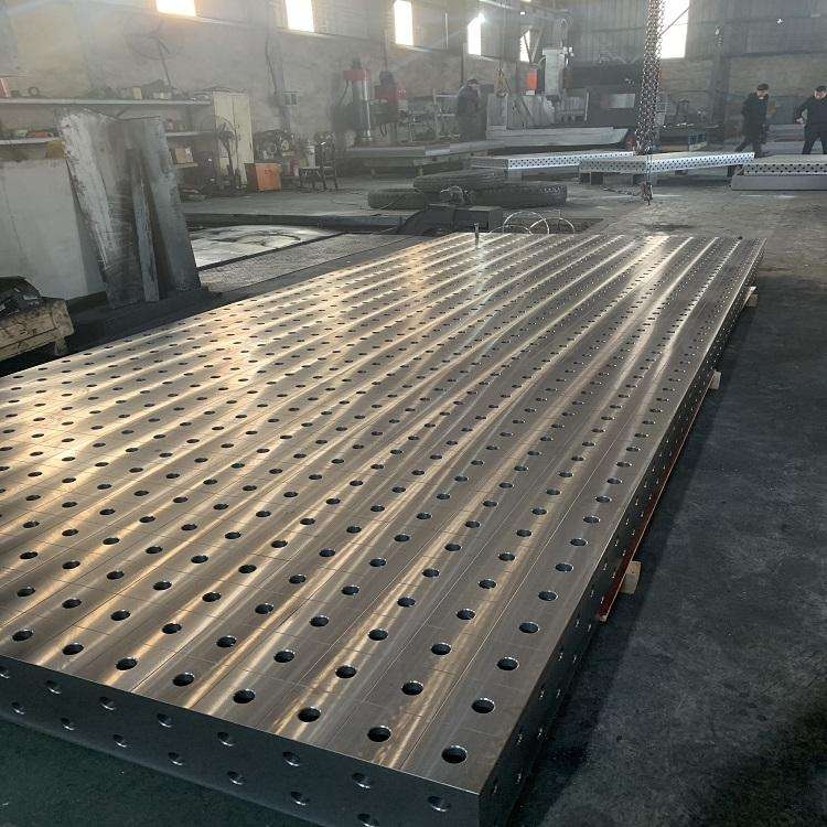 廠家機(jī)器人焊接工作臺 三維焊接平板 焊接平臺