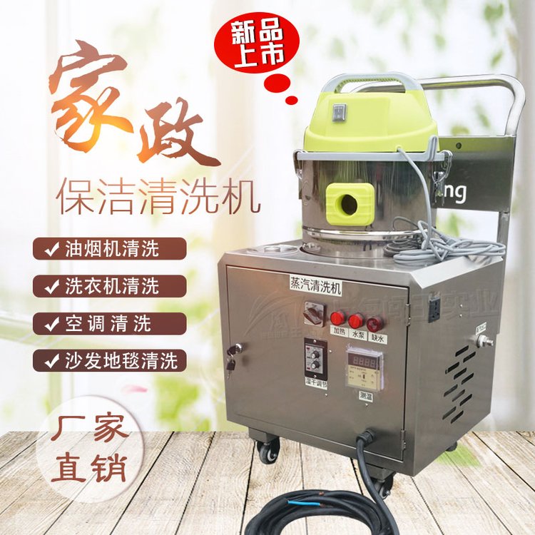雙扶手即熱式蒸汽清洗機(jī)：多功能清潔，沙發(fā)地毯清洗