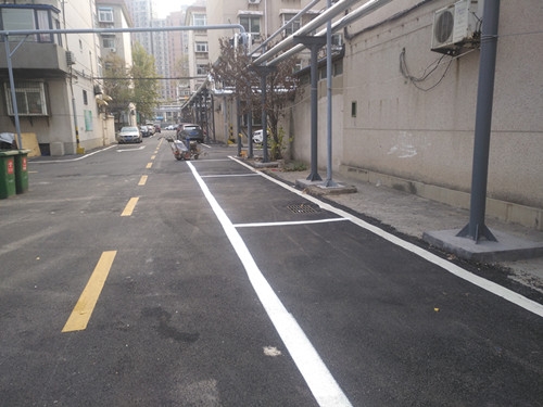 供應(yīng)濱州中固交通道路劃線-車位劃線廠家