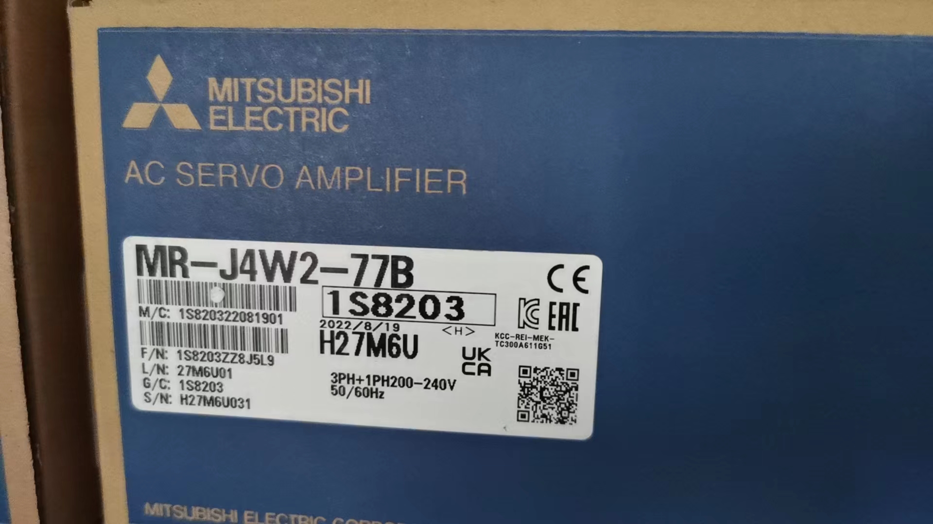 Mitsubishi ŷ(q)(dng)MR-J4-200A