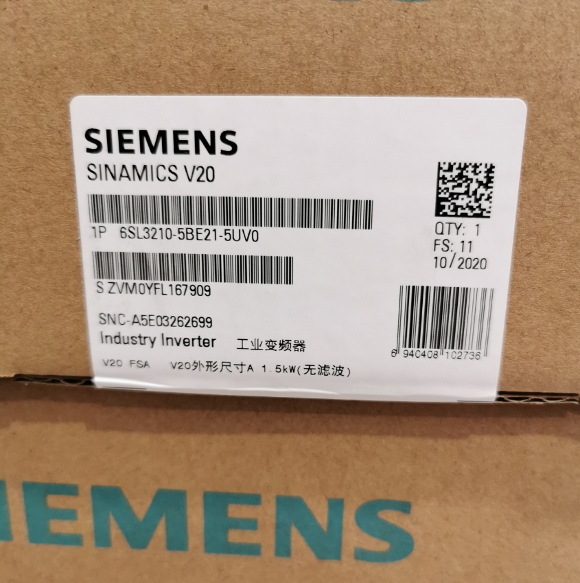 西門子6SL3210-5BE15-5CV0