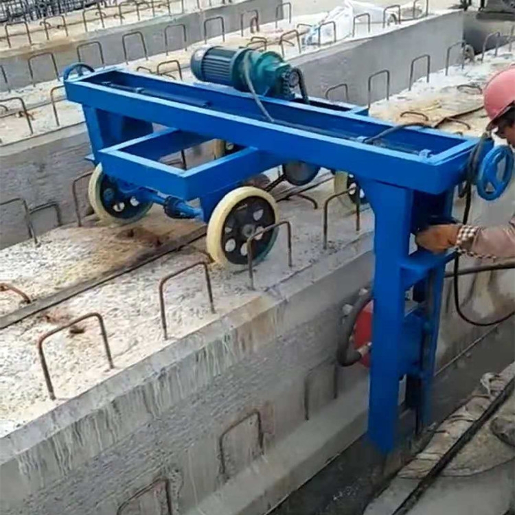 自動行走鑿毛機 空心板立面鑿毛機