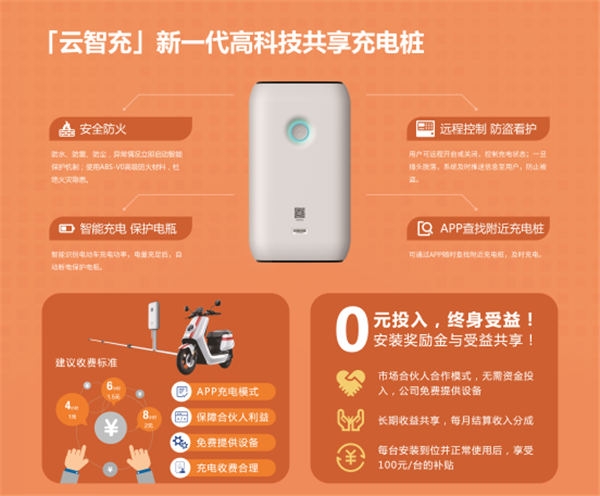 云智充充電樁加盟哪家好_電動車共享充電樁哪家好