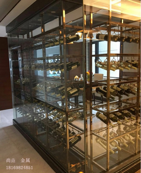 中島不銹鋼酒架定制