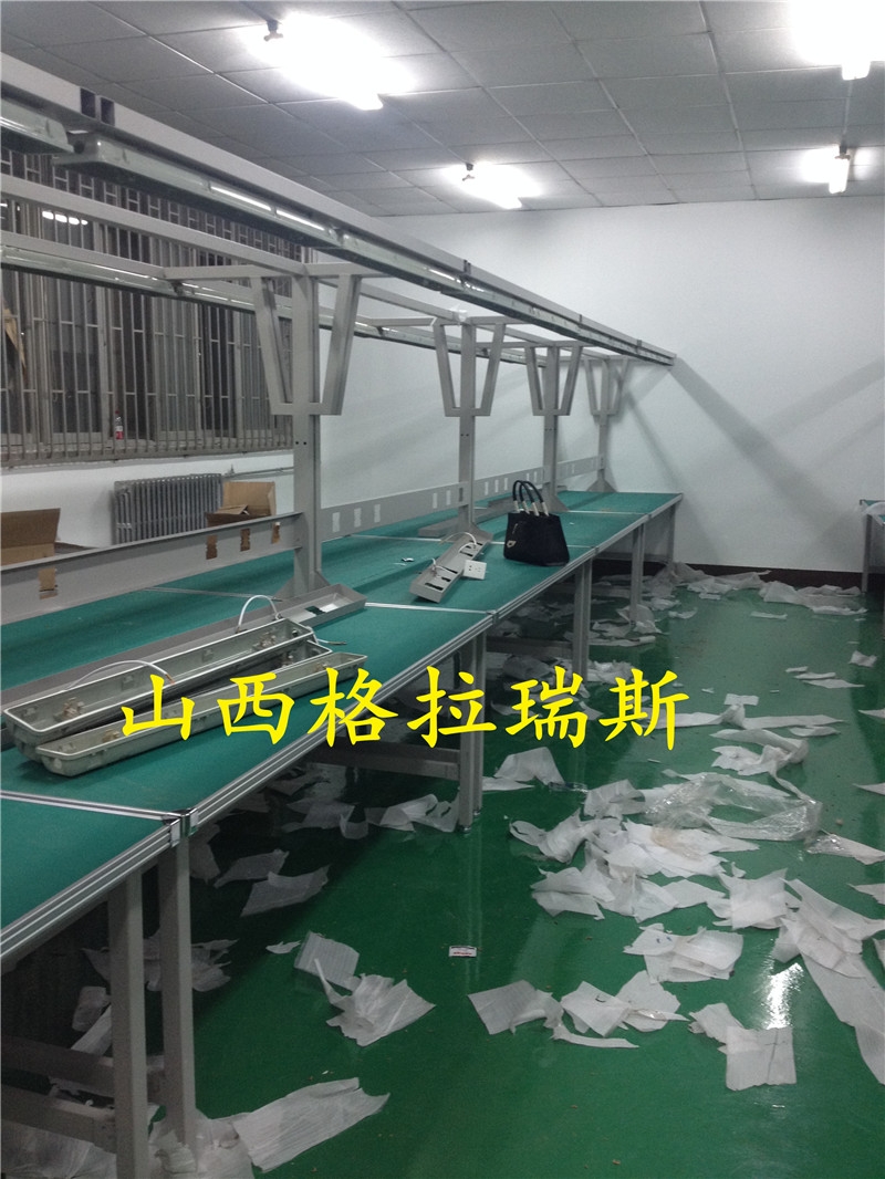 寶雞鳳翔岐山防靜電工作臺(tái) 車間燈架工作臺(tái)廠家