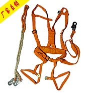 優(yōu)質(zhì)高空作業(yè)安全帶雙保險帶全身五點歐式電工安全帶