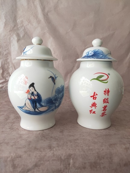 定做景德鎮(zhèn)陶瓷罐子、手繪青花瓷罐定制定做