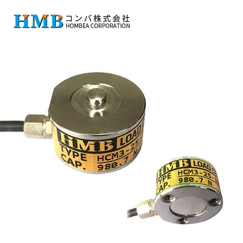 日本HMB竑浜小型壓縮式稱重傳感器HCM3-25-1KN