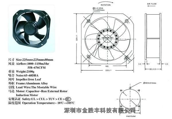 防爆耐高溫22580風(fēng)扇、防爆耐高溫22580風(fēng)機(jī)