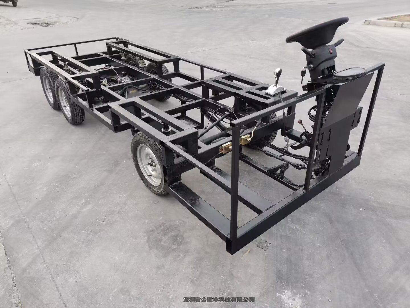 電動線控底盤、 無線遙控載重搬運(yùn)車底盤、 智能機(jī)器人工業(yè)自動運(yùn)輸車車架底盤