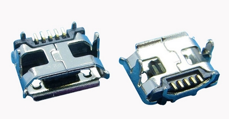 MICOR USB5P牛角7.15-4.85無柱短針有卷邊1.35版