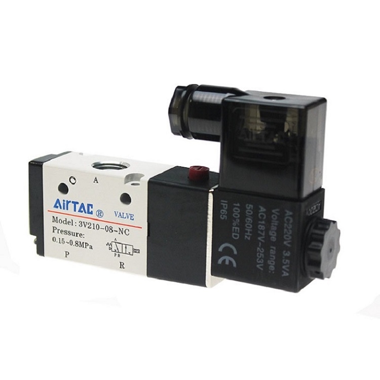 AIRTAC VALVE 氣動(dòng)閥 MODEL 3V210-08-NC 臺(tái)灣亞德客電磁閥