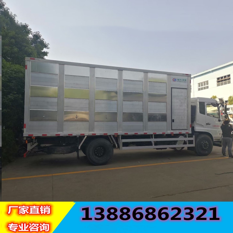 恒溫四層運(yùn)豬車價格應(yīng)用養(yǎng)殖企業(yè)飼料車廣東深圳畜禽運(yùn)輸車現(xiàn)車價格
