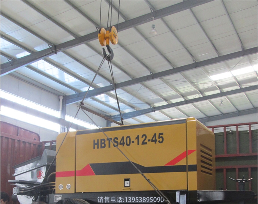 廣西河池-小型混凝土泵車(chē)工作原理