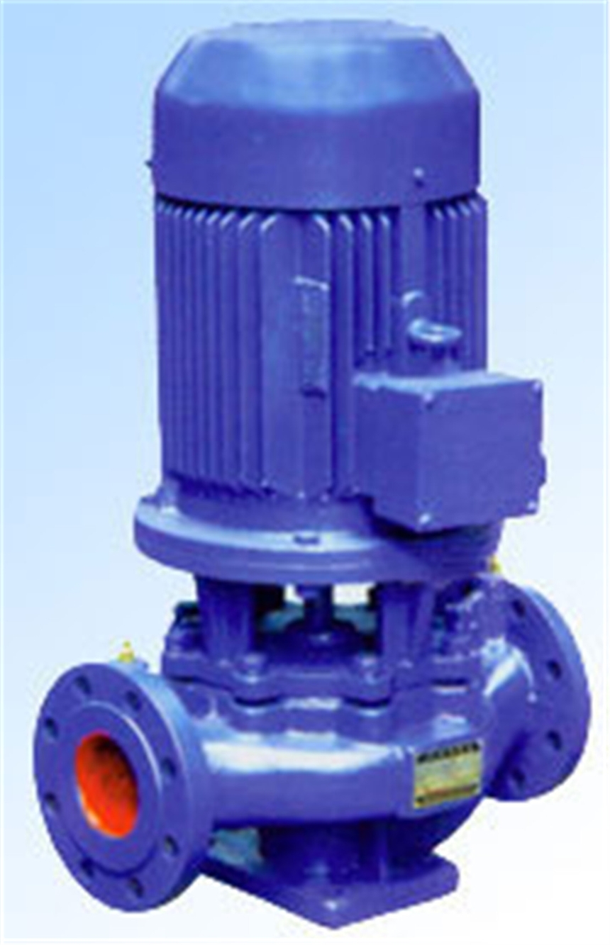 管道泵ISG250-235泵結(jié)構(gòu)緊湊，體積小，外形美觀